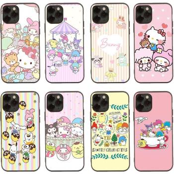 Housse Noire Sanrio pour A03 A05 A06