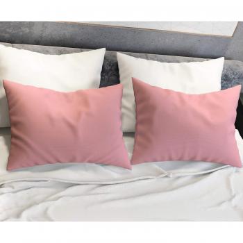 PETTI Artigiani Italiani – Cuscino in Cotone Made in Italy Rosa Cipria