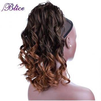Blice 16-20 Inch Curly Ponytail Extensions with Drawstring