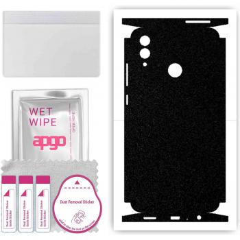 Apgo Honor 10 Lite Matte Black Vinyl Skin Wrap