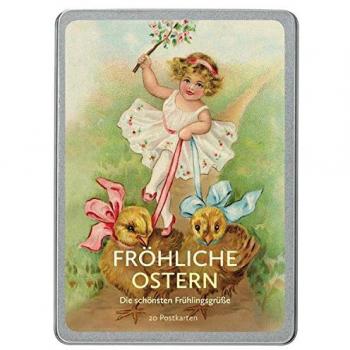 Postkartenbox Â»FrÃ¶hliche OsternÂ«