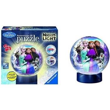 Ravensburger 3D Puzzleball “Die Eiskönigin” Nachtlicht, 72 Stück