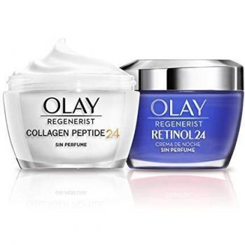 Olay Regenerist Duo: Crema de Noche con Retinol y Crema de Día