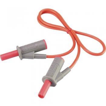 0.5m Red Safety Test Lead with 4mm Banana Jack MSB-501