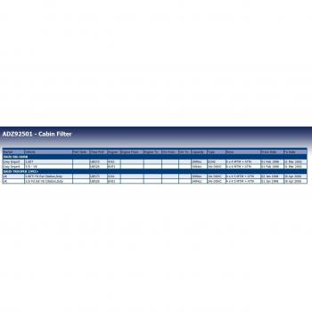 Luchtfilter Blue Print ADZ92501