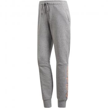 Adidas Damen Jogginghose Essentials Linear, hellgrau, Größe XL