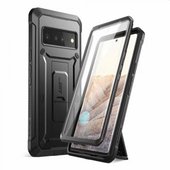 Coque robuste SUPCASE Unicorn Beetle Pro – Noir – Protection complète pour Pixel 7 Pro