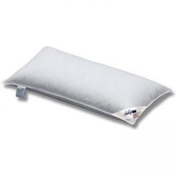 Trio Kissen Set „Feel It“ – Weiche Daunen und Feder, 40x80 cm (Weiß)