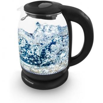 Hervidor Esperanza EKK027 1,7 L 2200 W Negro y Transparente