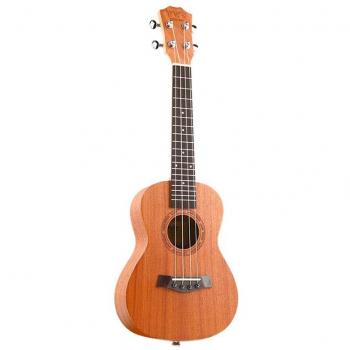 Bws Est & 1988 Akkoestische Gitaar Mahonie Hout Cutaway Ukelele