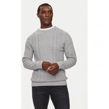 Indicode Belinski Rundenhalspullover – 35‑380 – Grauer Farbton – Reguler Passform