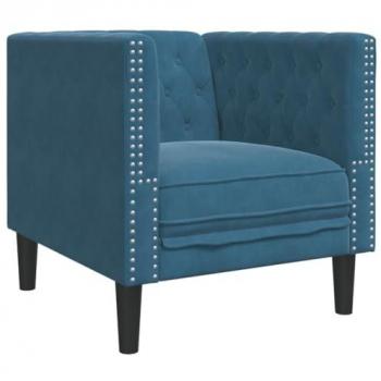 Sofa Club Bleu Velours