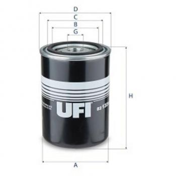 Filter voor hydraulischesysteem UFI model 82.132.00