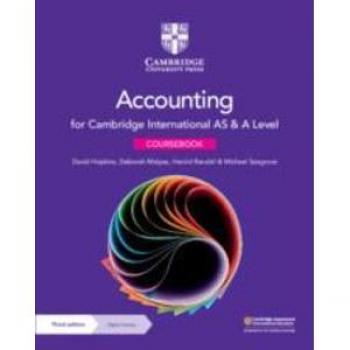 Cambridge International AS A Level Accounting Coursebook with Digital Access 2 Years by Michael Seagrove