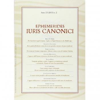 Ephemerides Iuris canonici