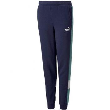 Pantalón de Chándal para Niños Puma Essential+ Colorblock Azul