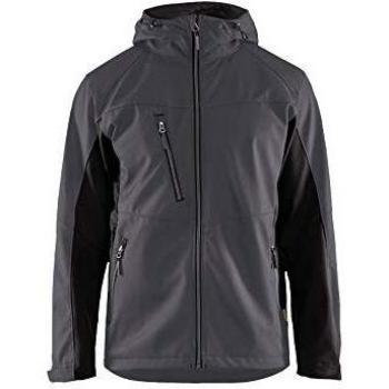 Chaqueta de Trabajo Blaklader Softshell Gris/Negro