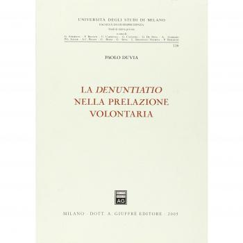 La denuntiatio nella prelazione volontaria