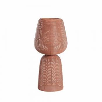 Lámpara de mesa ABOSO roja