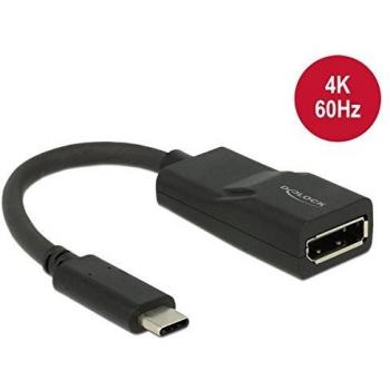DeLock Adapter USB Type-C Stecker > Displayport Buchse