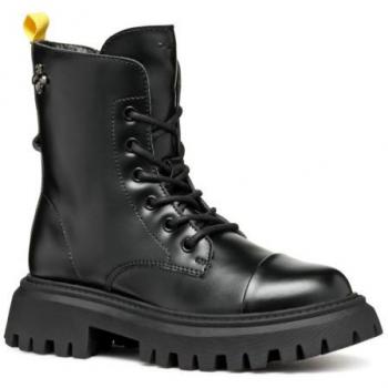 Botas GeoX Maquinnens para niñas, color negro