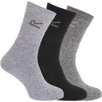 Regatta Calzini Uomo Outdoor Cotton Pack 3 One Size