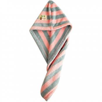 Bonnet de douche en microfibre