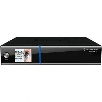 Gigablue UE UHD 4K 2160p 2xDVB-S2X FBC Tuner E2 Linux Receiver Schwarz 1TB HDD