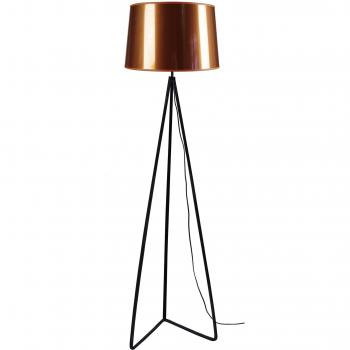 Lampadaire TOSEL Noir – forme triangle