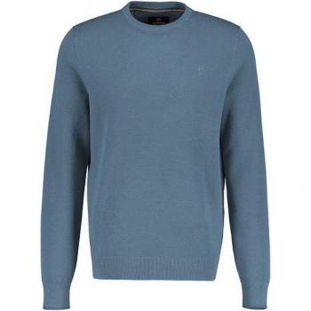 LERROS Leichter Pullover in Crisp Blue – langärmlig, Rundhals