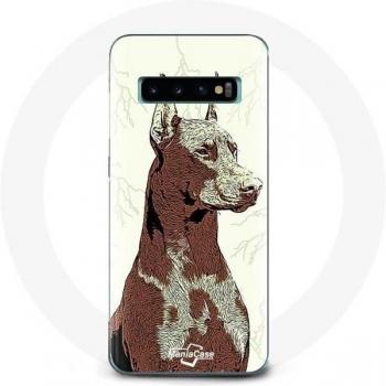 Samsung Galaxy S10 Plus Doberman Case