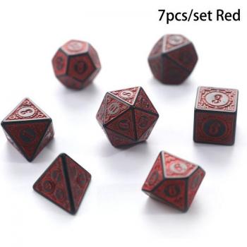 Set de Dados Poliédricos 7 Unidades