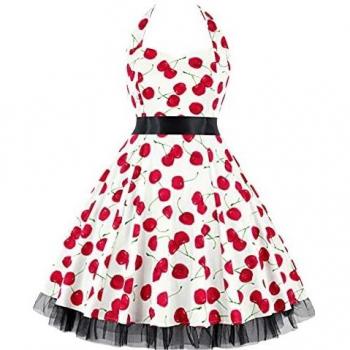 Robe en maille casual à col carré pour femmes