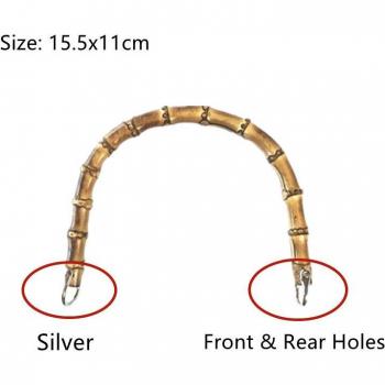 Handcrafted U Shape Bamboo Imitation Bag Handle