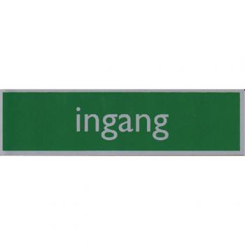 Pictogram ingang 165x44mm