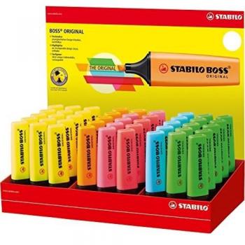STABILO BOSS ORIGINAL Textmarker, 45er Karton