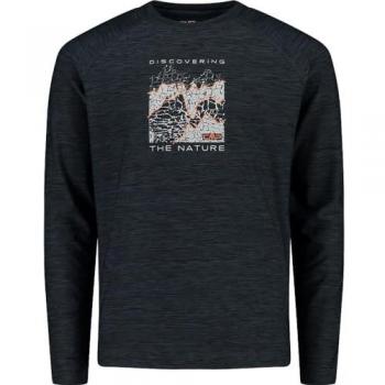 CMP Unisex Long Sleeve T-Shirt Basic Black (10 Years)
