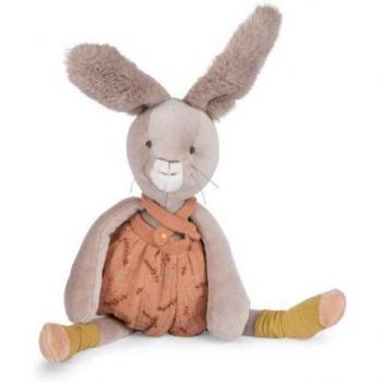 Moulin Roti Peluche Lapin argile Trois petits lapins