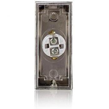 Wired White Doorbell Push Button