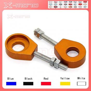 Chain Tensioner Adjuster for 12mm or 15mm Rear Axle Dirt Bikes