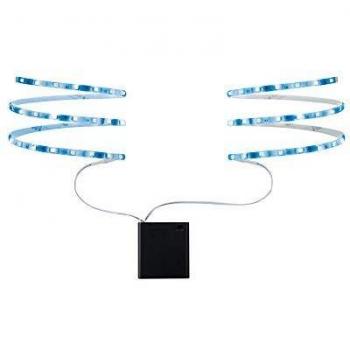 Bande LED Paulmann 70702 2x80cm, Bleu, 0,6W, 9V