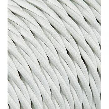 Cavo Elettrico Intrecciato Bianco 3x1.5 mm²