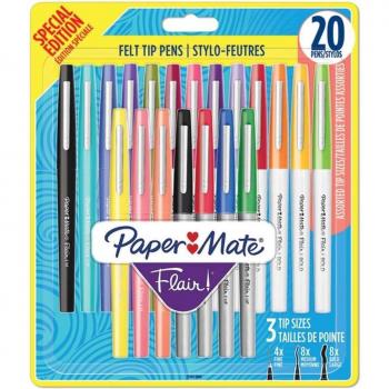Paper Mate Flair Felt Tip Medium Tip Pens