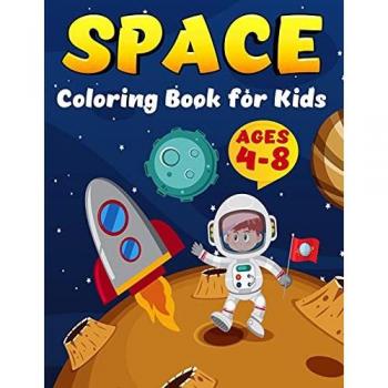Kids, Perfect: Space COloring Book for kids ages 4-8