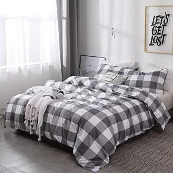 OLDBIAO 2 Piece Single Duvet Cover Set