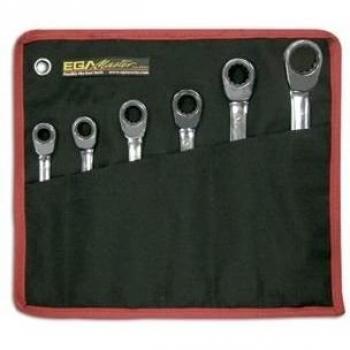EGA Master 6-Piece Mastergear Wrench Set 8-19 mm
