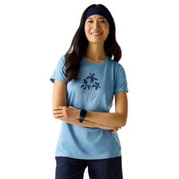 Women’s Regatta Baby Blue Fingal Short Sleeve Graphic Tee – 20