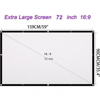 Pantalla Vortex 16:9 Plegable