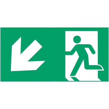 B-Safety Type D evacuation sign
