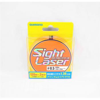 Línea Laser Ester Naranja Shimano CL-L75Q 240 m 0,5 2,4 lb